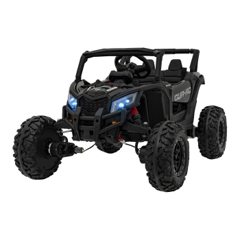 UTV electric pentru copii DEFEND 4x4 (105) Negru