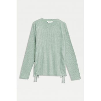 Bluza de pijama cu parti laterale ajustabile