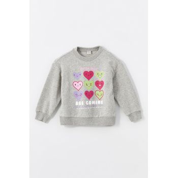 Bluza de trening cu imprimeu grafic