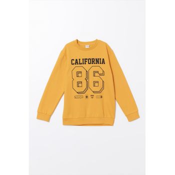 Bluza de trening cu imprimeu text