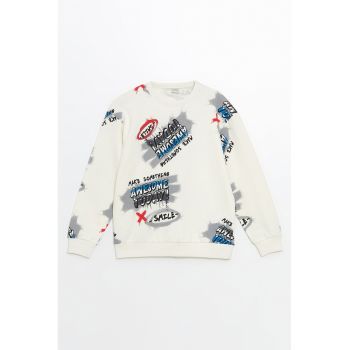 Bluza de trening din amestec de bumbac