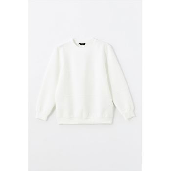 Bluza de trening texturata