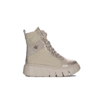 Botine 06751-25/00-8 Auriu -  Piele naturala