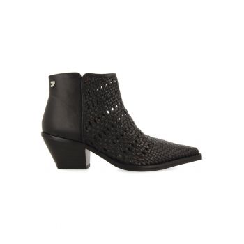 Botine din piele Livonia Western