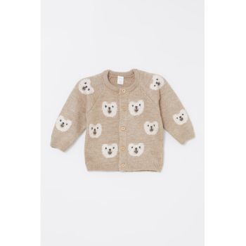 Cardigan cu maneci raglan