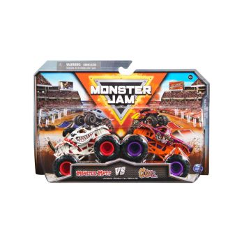 Monster Jam 1:64 Die Cast 2 Pack Monster Mutt Vs. Calavera