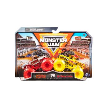 Monster Jam 1:64 Die Cast 2 Pack Zombie Vs El Toro Loco