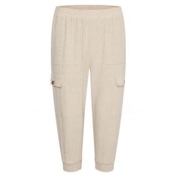 Pantaloni dama -  302185511 - Viscoza - Bej