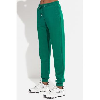 Pantaloni de trening cu snur si buzunare