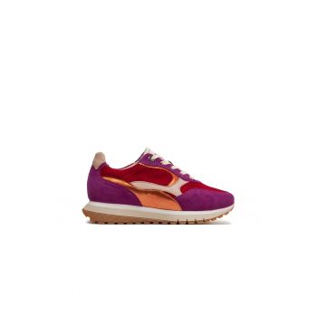 Pantofi sport dama -  Piele naturala - Multicolor