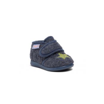 Papuci de casa pentru baieti -  300813508 - Textil - Albastru marin