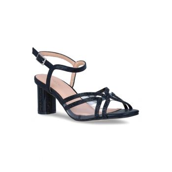 Sandale dama -  302107353 - Textil - Negru