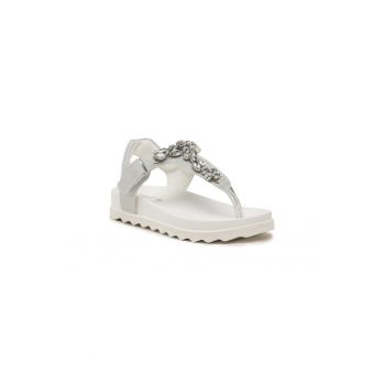 Sandale Fete -  302510504 - Piele ecologica - Argintiu -