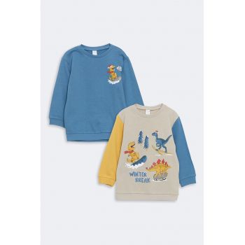 Set de bluze de trening cu decolteu la baza gatului - 2 Piese