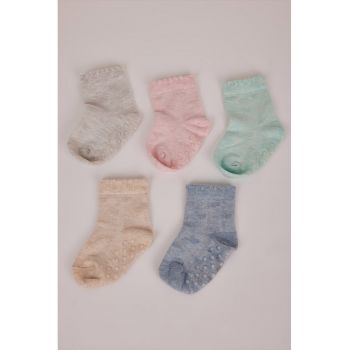 Set de sosete lungi din amestec de bumbac - 5 perechi