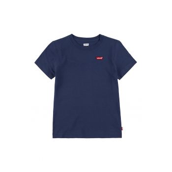Tricou cu decolteu la baza gatului si logo