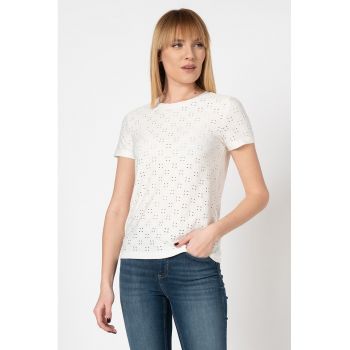 Tricou cu perforatii Cathinka