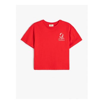 Tricou de bumbac cu imprimeu