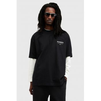 Tricou supradimensionat din bumbac cu logo Underground