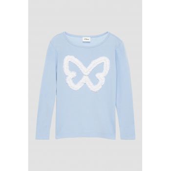 Bluza cu detaliu fluture