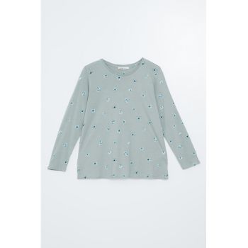 Bluza cu imprimeu floral