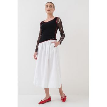 Bluza cu imprimeu text