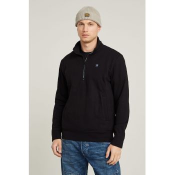Bluza de trening cu fenta cu fermoar