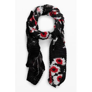 Esarfa cu model floral