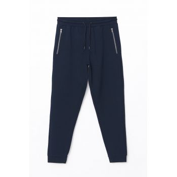 Pantaloni de trening conici cu snur de ajustare