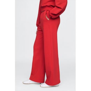 Pantaloni de trening cu croiala ampla Vintage