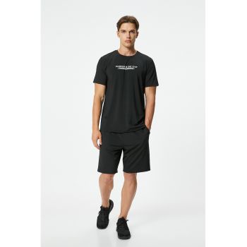 Regular Fit TShirt With Text Design
