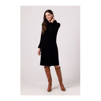 Rochie cu guler inalt -
