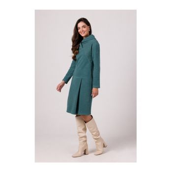 Rochie cu guler inalt -