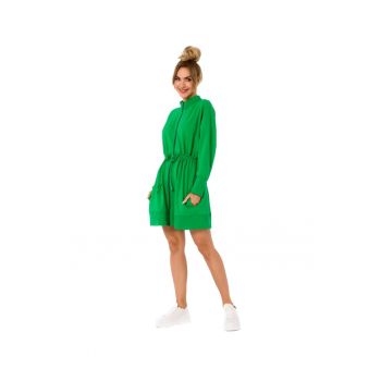 Rochie mini dama - Made of Emotion - Olwelon - verde - XXL/3XL ieftina la reducere