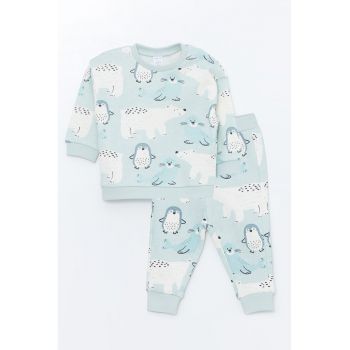 Set de bluza de bumbac si pantaloni