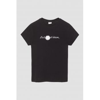 Tricou cu imprimeu text