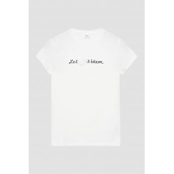 Tricou cu imprimeu text