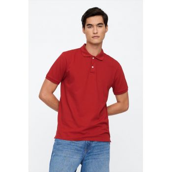 Tricou polo din material pique