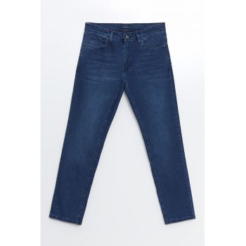 Blugi slim fit din amestec de bumbac