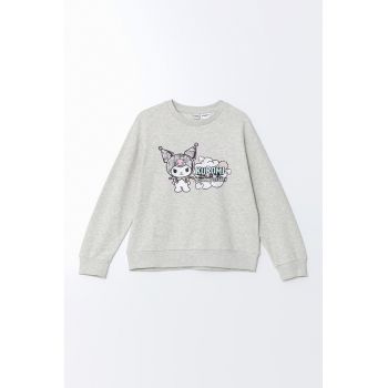 Bluza de trening din amestec de bumbac cu imprimeu grafic