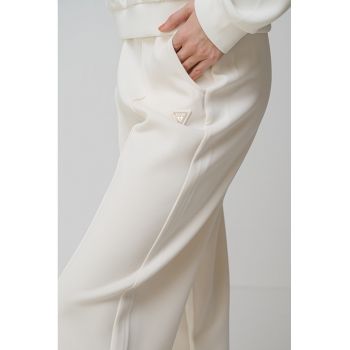 Pantaloni de trening din amestec de modal cu buzunare laterale