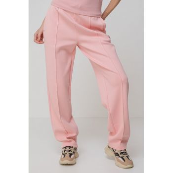 Pantaloni drepti cu talie inalta - pentru fitness