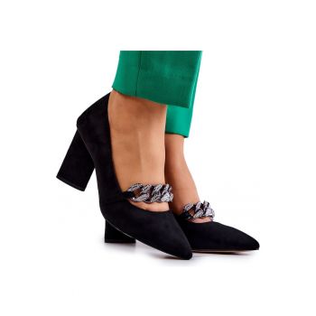 Pantofi pentru femei -  BM143835 - Negru -