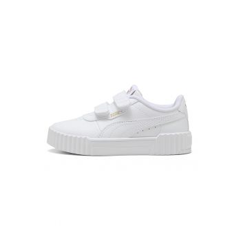 Pantofi sport din piele ecologica cu inchidere velcro Carina 3.0
