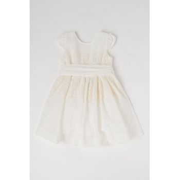 Rochie evazata cu funde