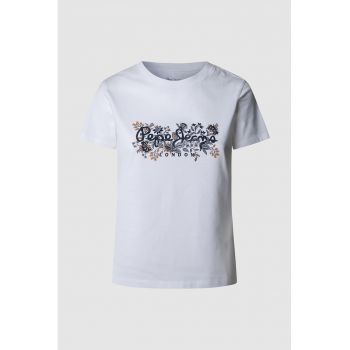 Tricou din bumbac cu logo