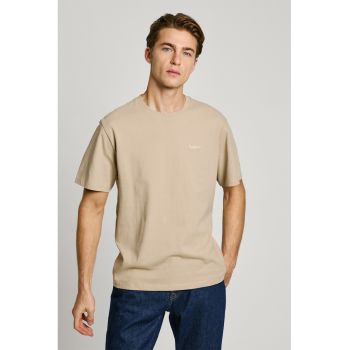 Tricou regular fit cu logo