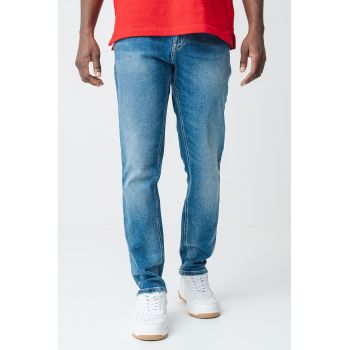 Blugi relaxed-fit din denim de firma originali