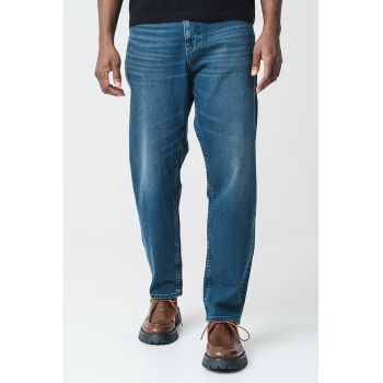Blugi relaxed-fit din denim de firma originali