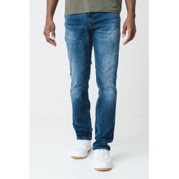 Blugi relaxed-fit din denim de firma originali
